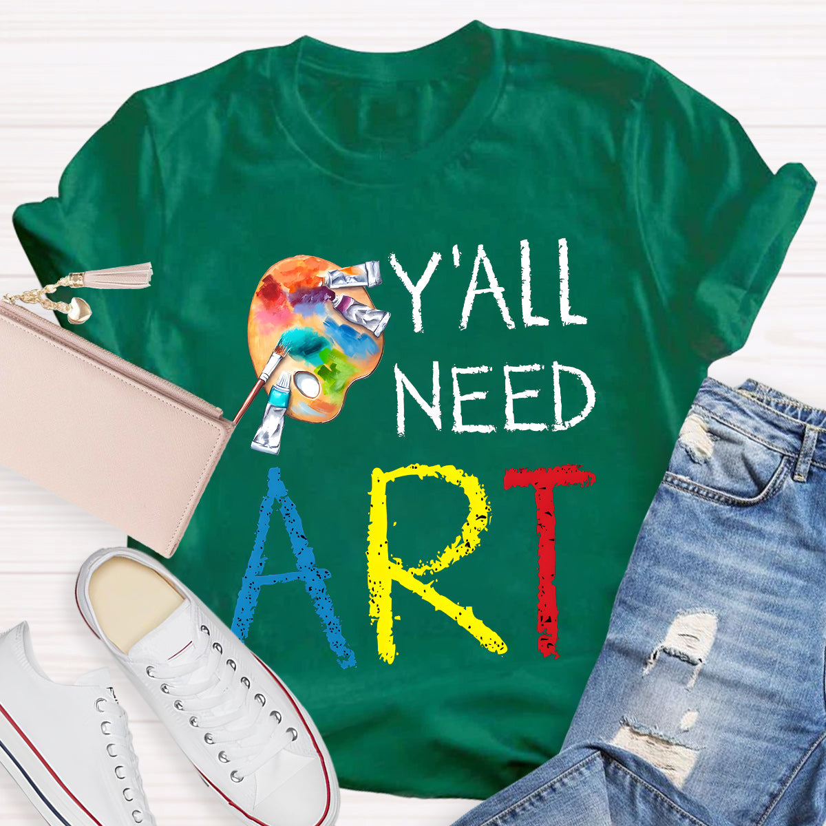 Y'll Need Art Teacher T-Shirt