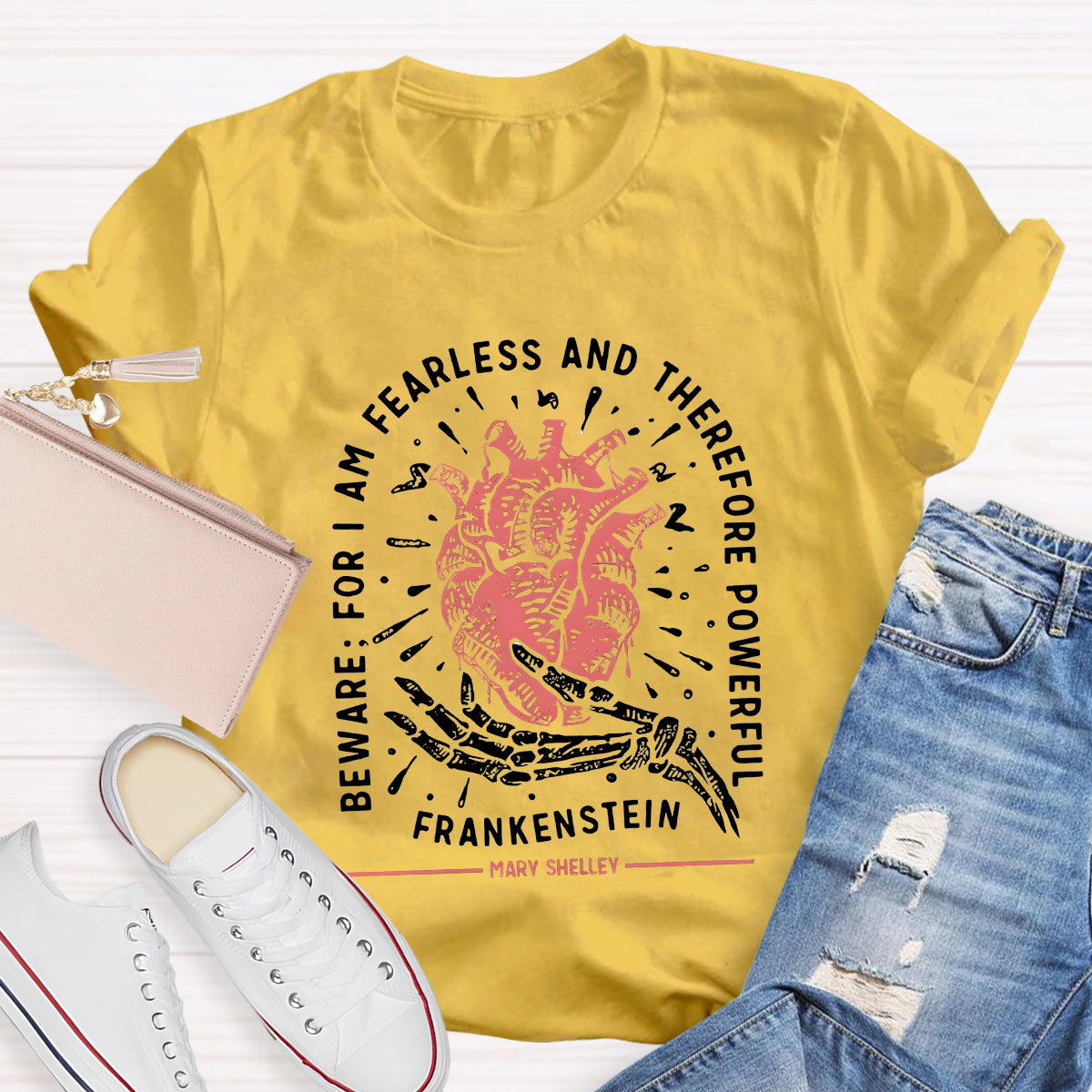 Beware For I Am Fearless Teacher T-Shirt