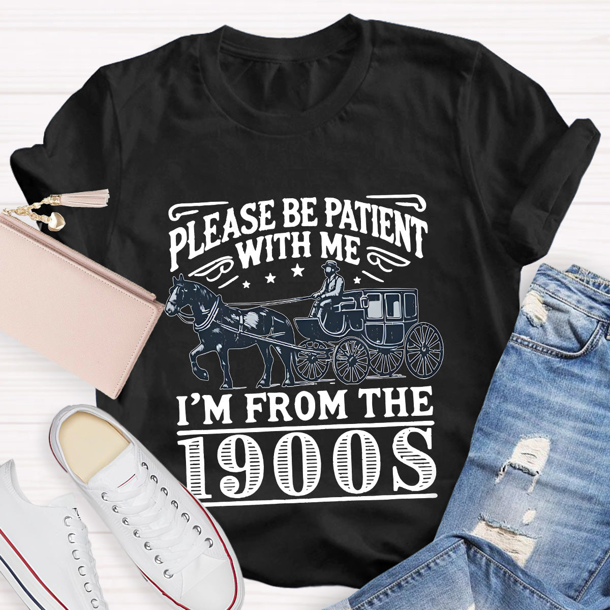 Please Be Patient With Me Teacher T-Shirt