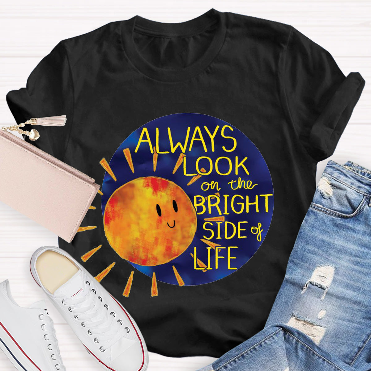 Always Look On The Bright Side Of Life Teacher T-Shirt