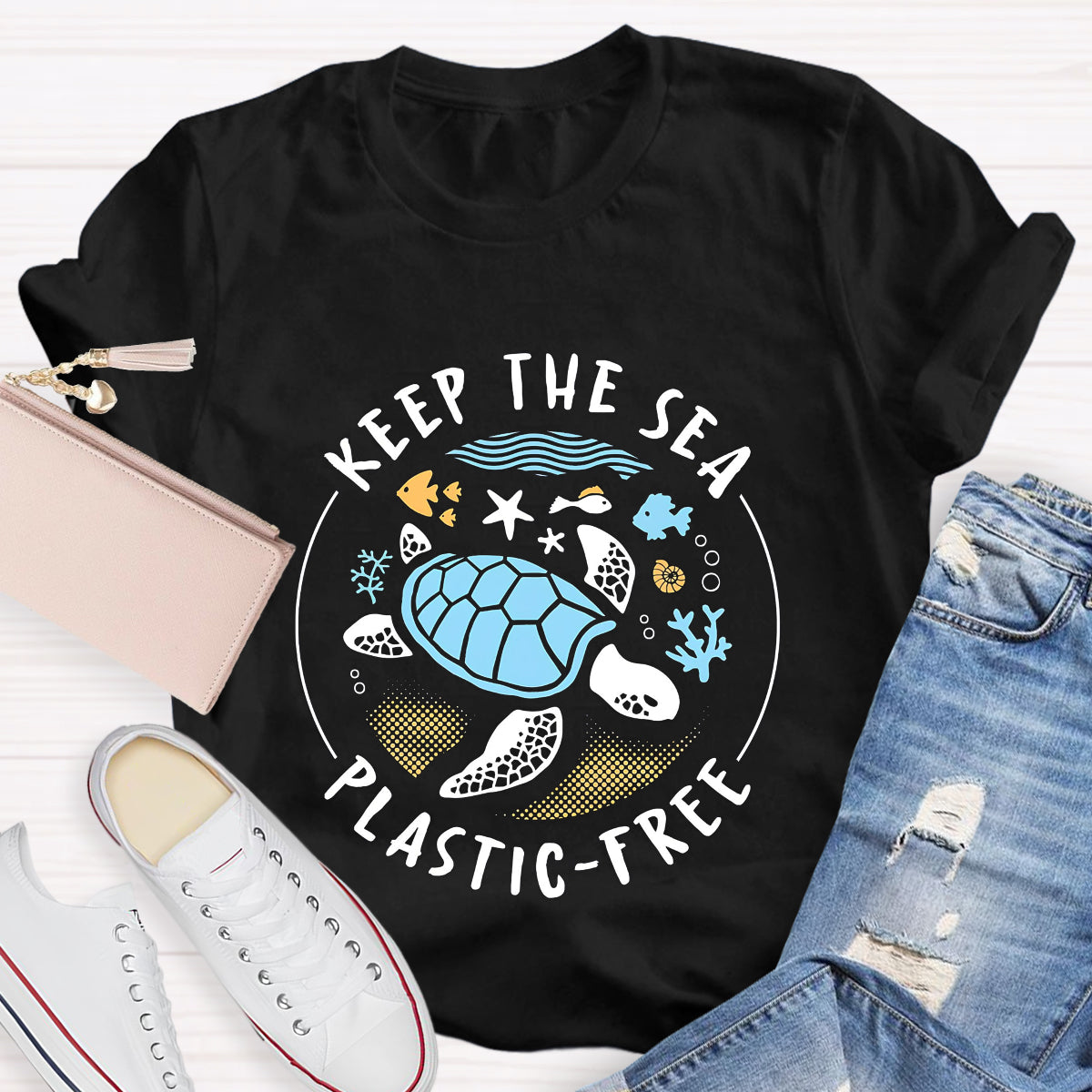 Keep The Sea Plastic Free T-Shirt