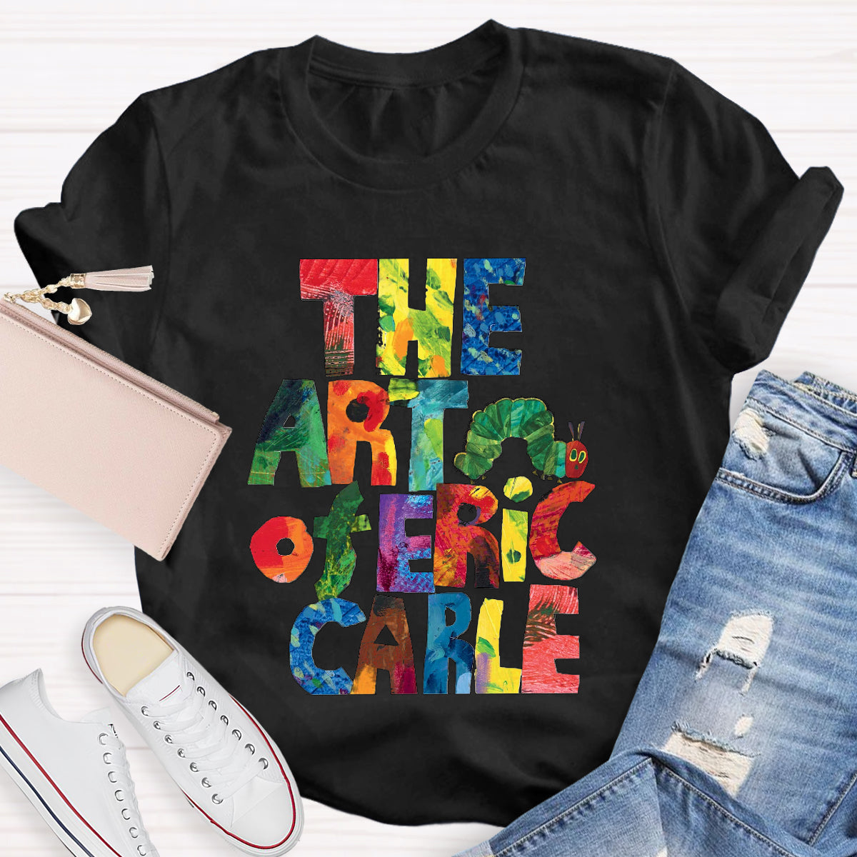 The Art Of Eric Carle Teacher Shirt