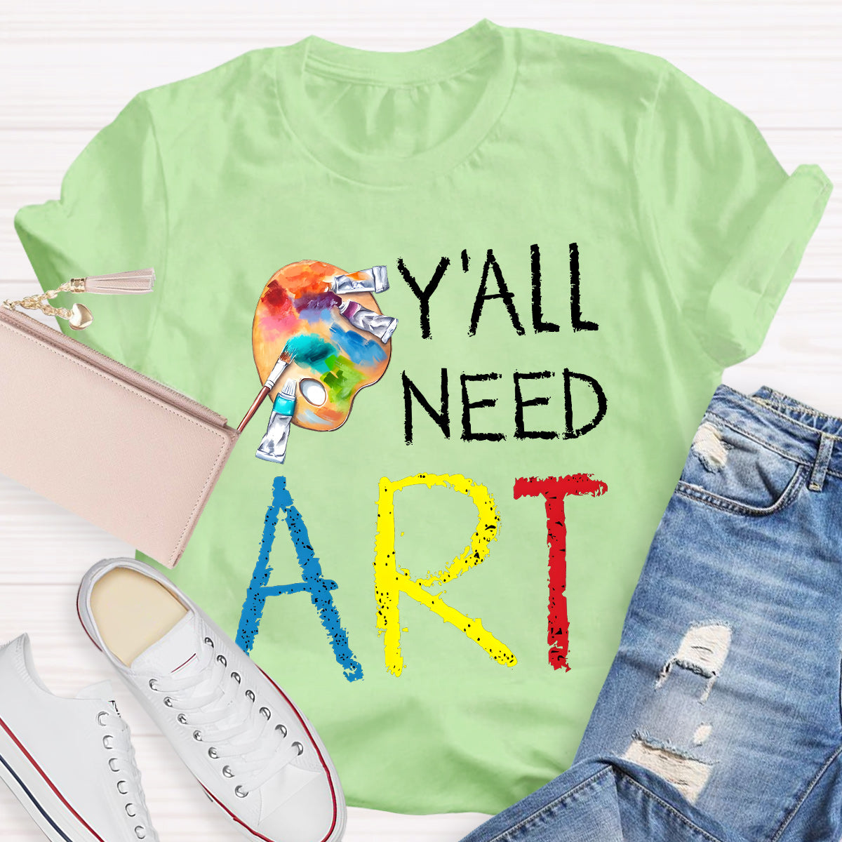 Y'll Need Art Teacher T-Shirt
