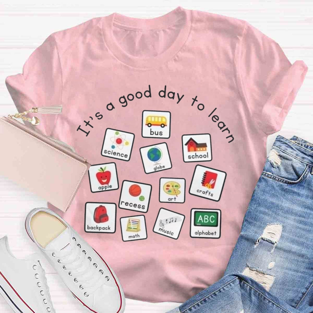 It's A Good To Learn Music Apple T-shirt