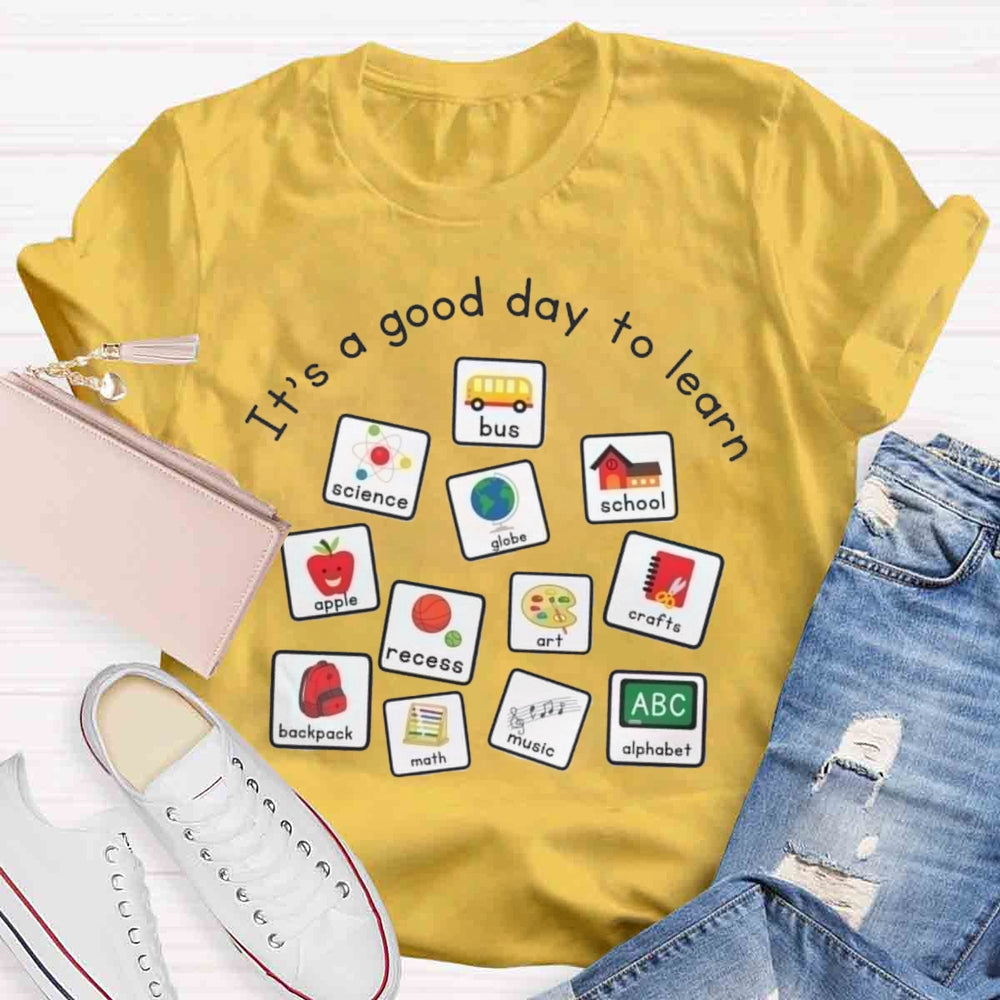 It's A Good To Learn Music Apple T-shirt