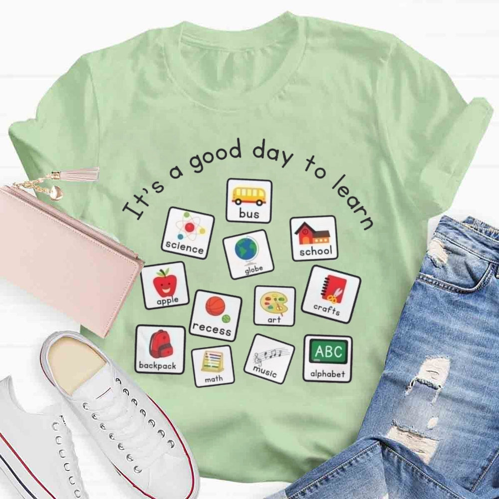 It's A Good To Learn Music Apple T-shirt