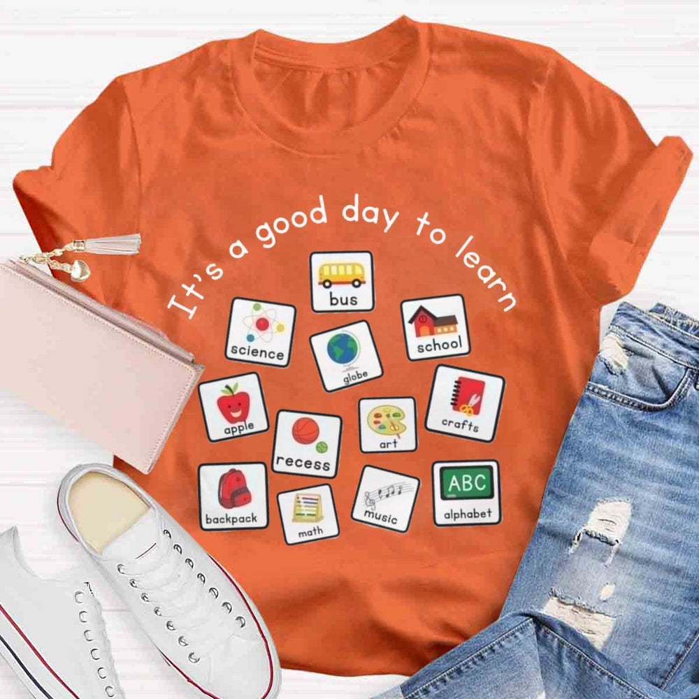 It's A Good To Learn Music Apple T-shirt