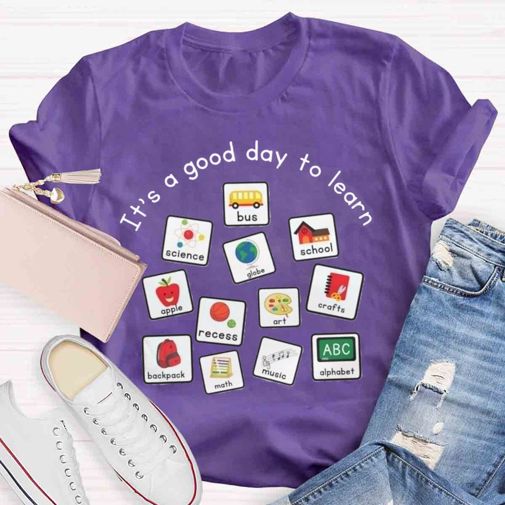 It's A Good To Learn Music Apple T-shirt