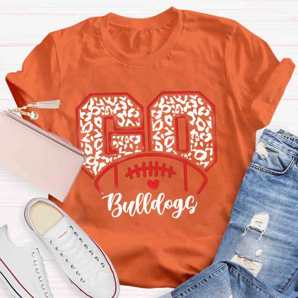 Personalized Mascot Go Teacher T-Shirt