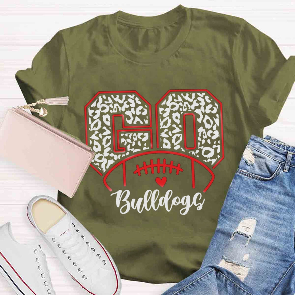 Personalized Mascot Go Teacher T-Shirt