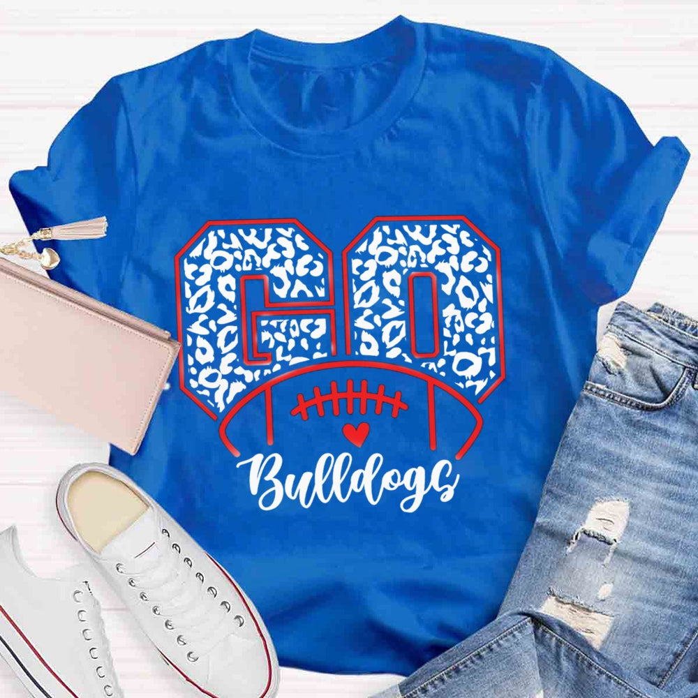 Personalized Mascot Go Teacher T-Shirt
