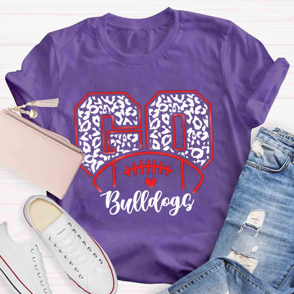 Personalized Mascot Go Teacher T-Shirt