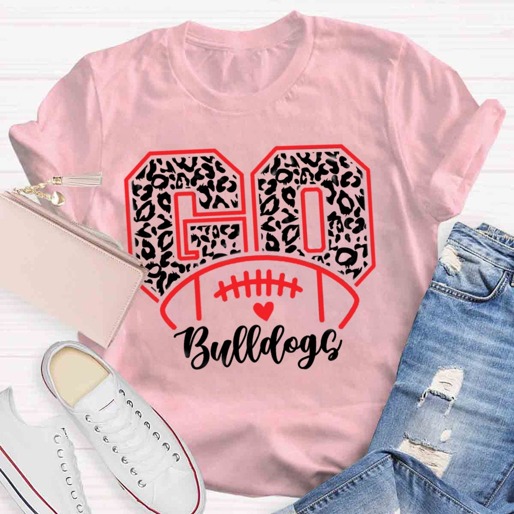 Personalized Mascot Go Teacher T-Shirt