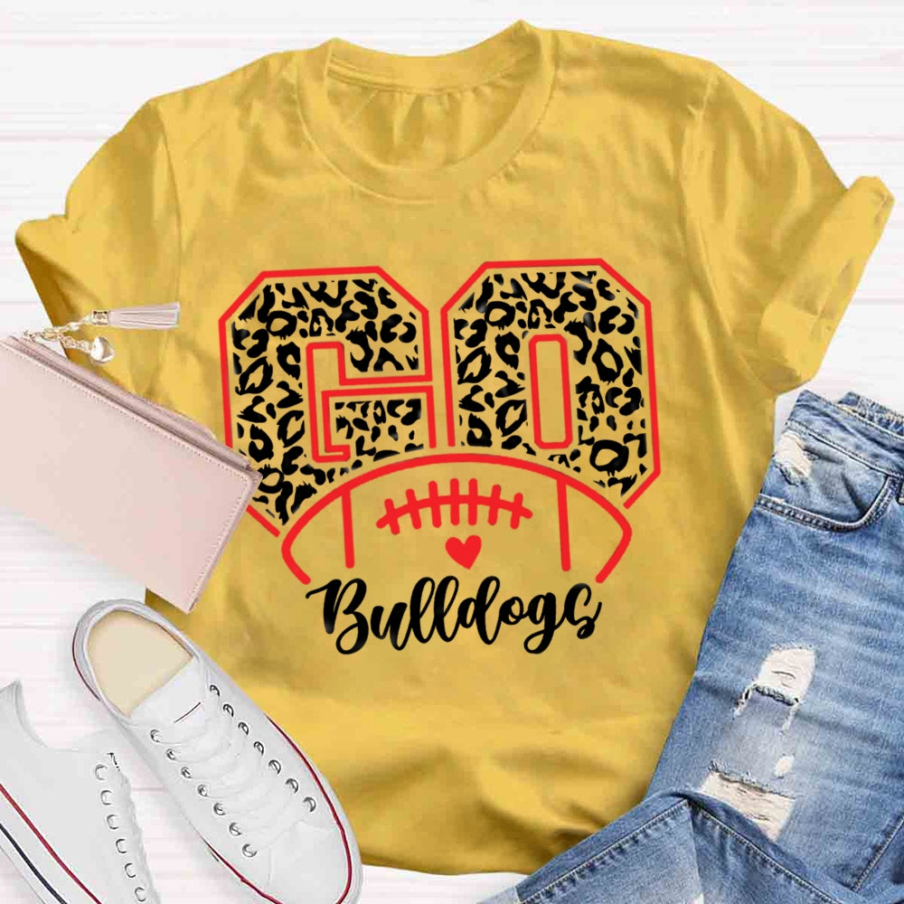Personalized Mascot Go Teacher T-Shirt
