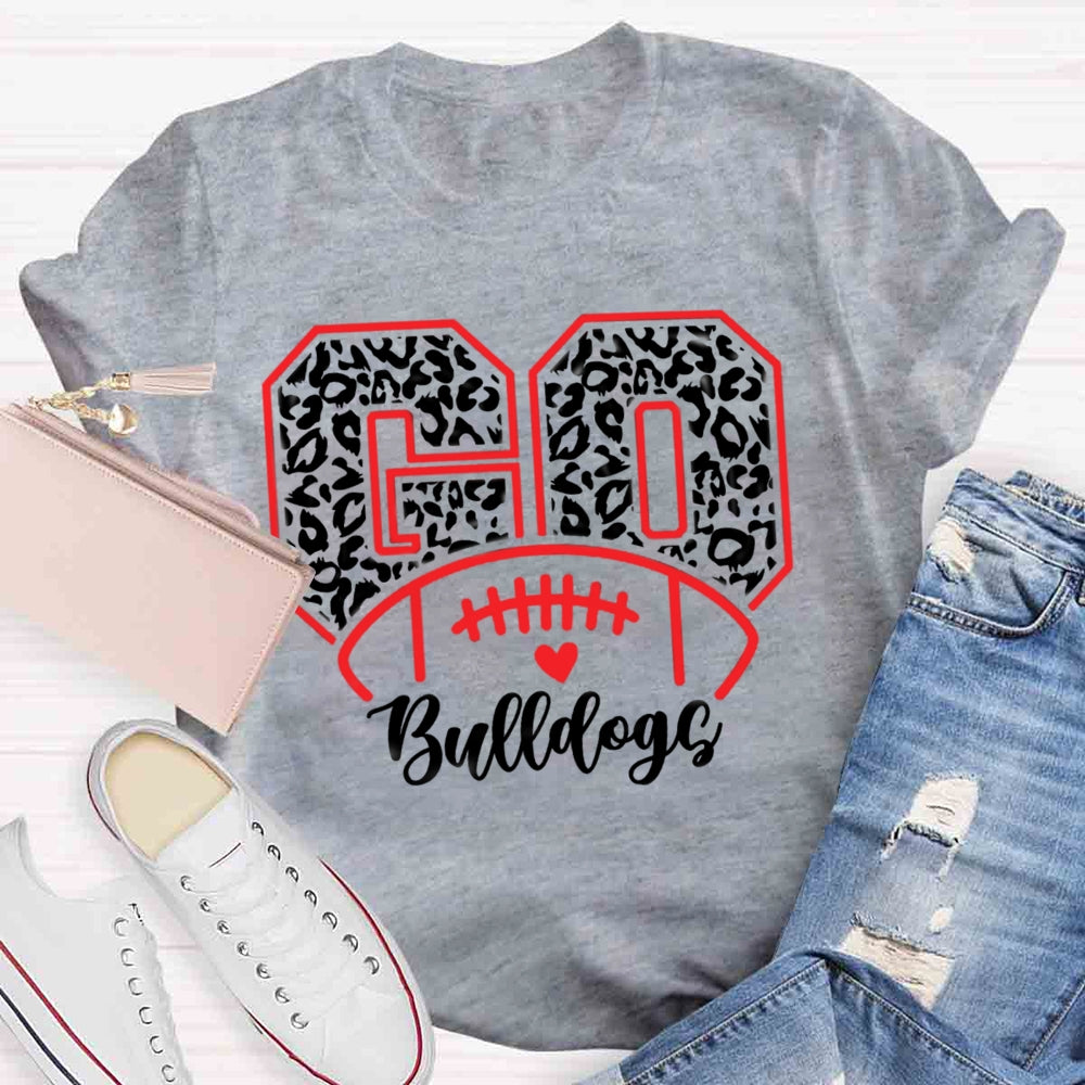 Personalized Mascot Go Teacher T-Shirt