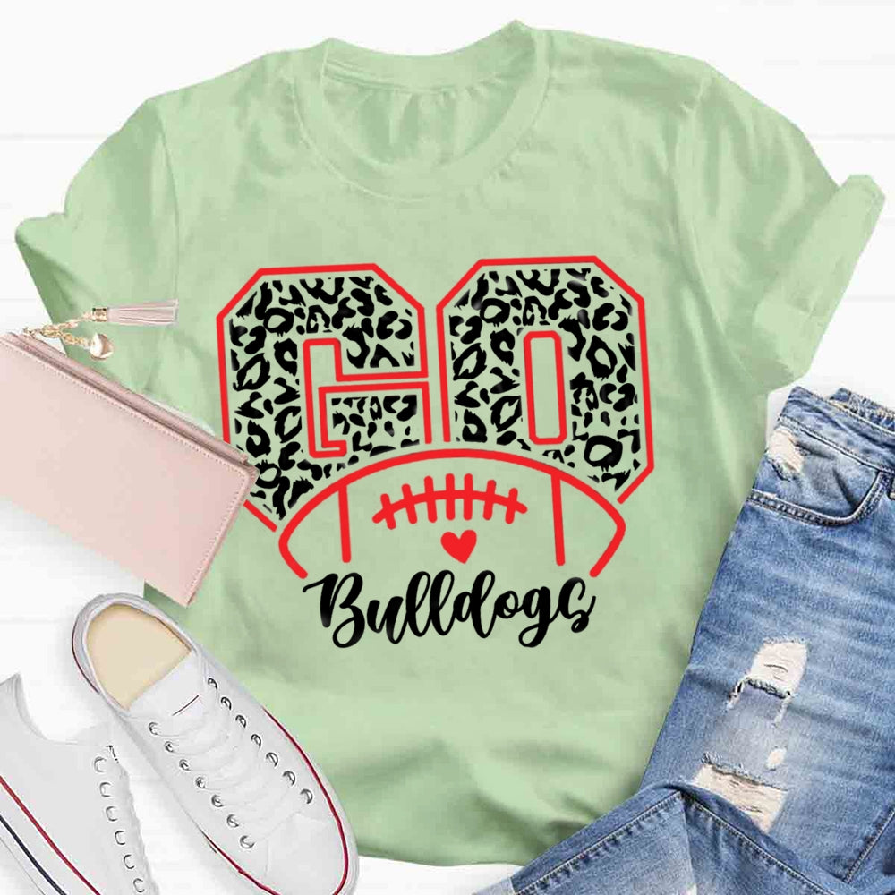 Personalized Mascot Go Teacher T-Shirt