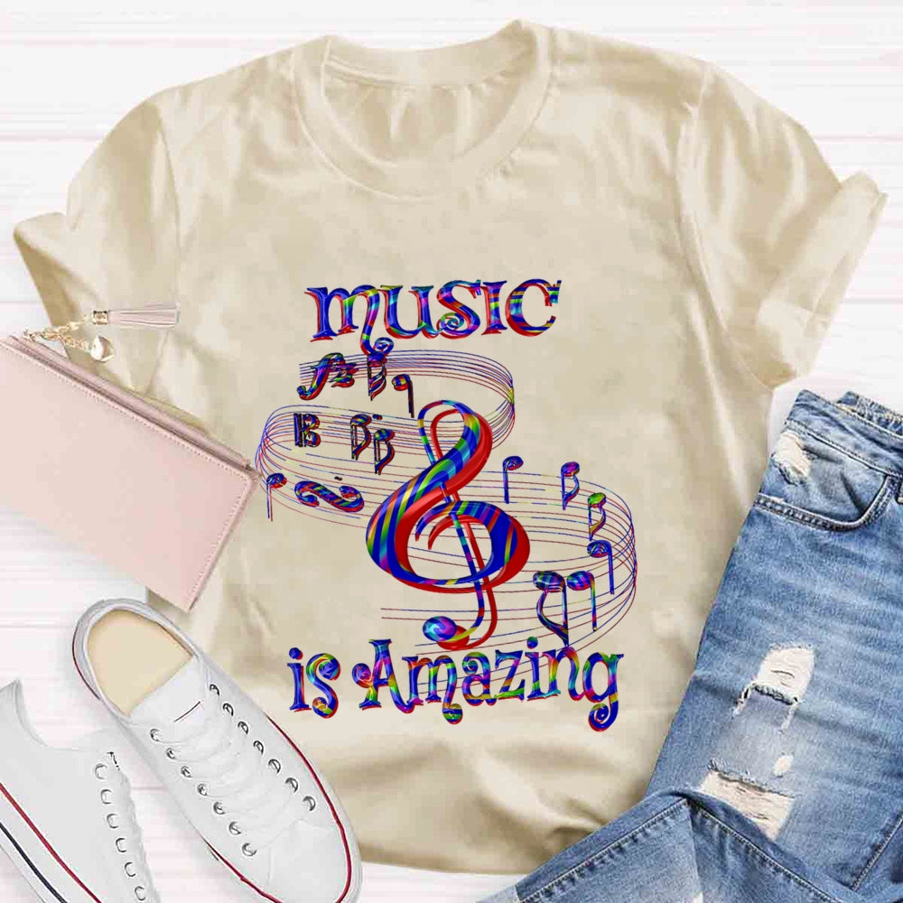 Music Is Amazing T-shirt