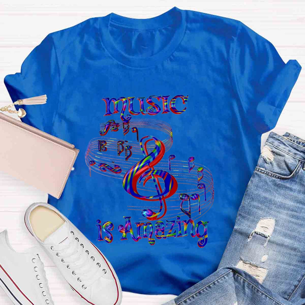 Music Is Amazing T-shirt