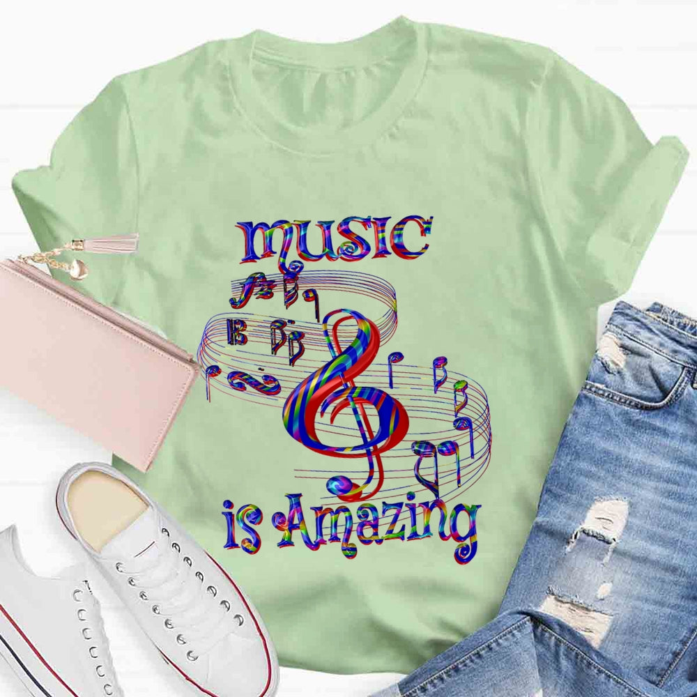Music Is Amazing T-shirt
