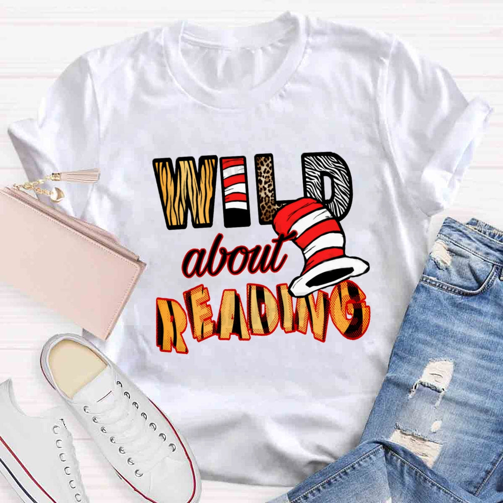 Wild About Reading Together T-shirt