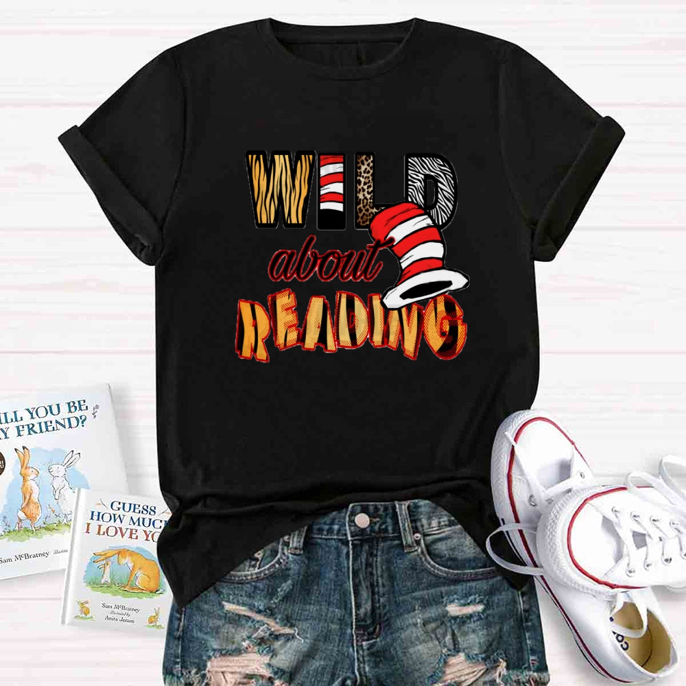 Wild About Reading Together T-shirt