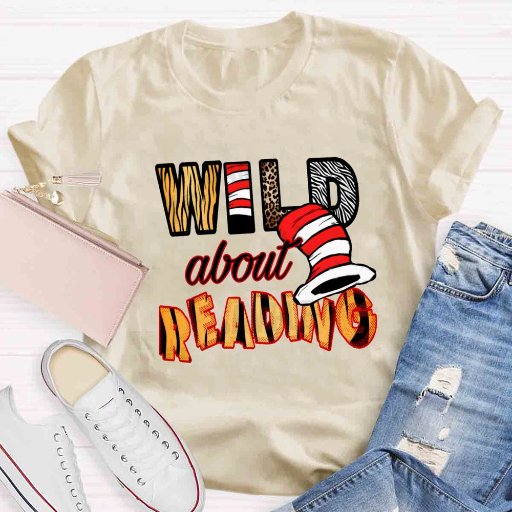 Wild About Reading Together T-shirt