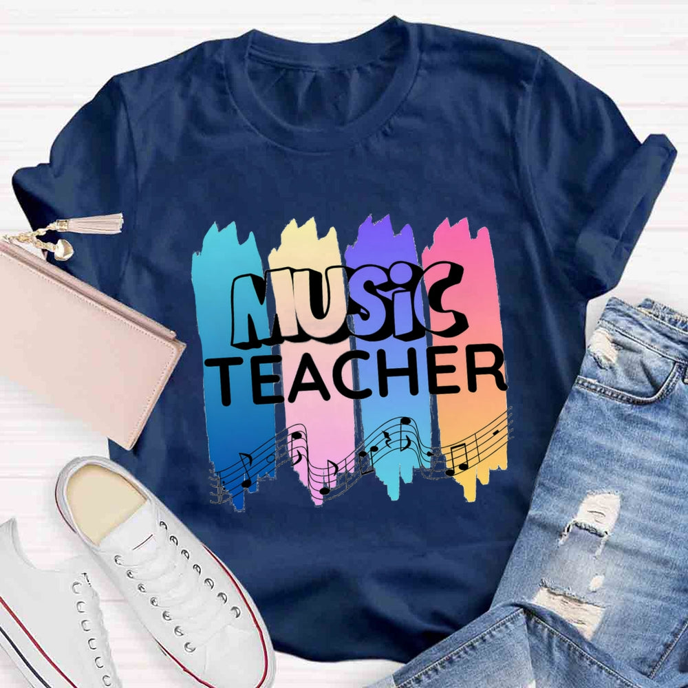 Music Makes You Feel Happy T-shirt