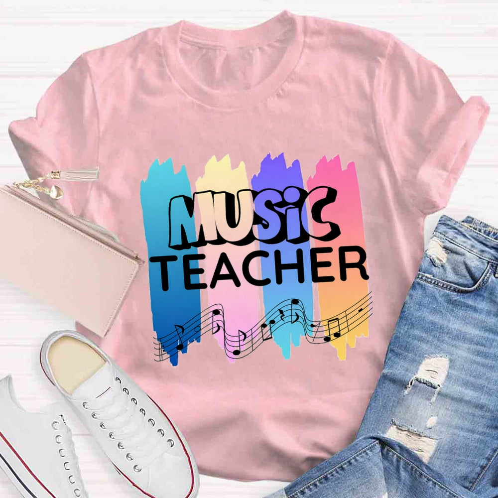Music Makes You Feel Happy T-shirt