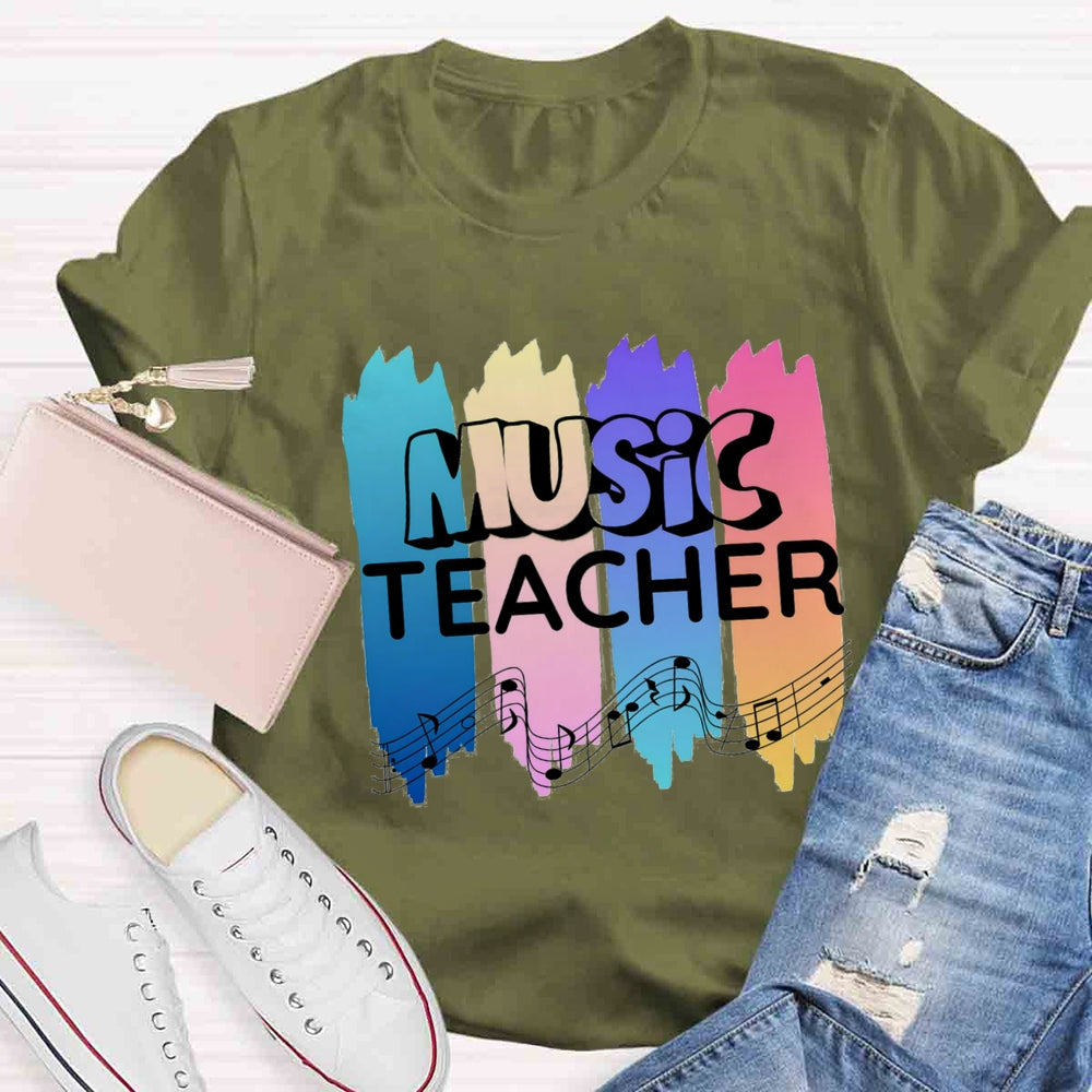 Music Makes You Feel Happy T-shirt