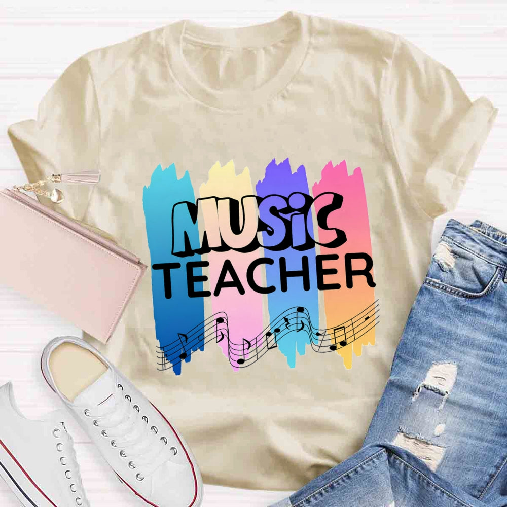 Music Makes You Feel Happy T-shirt
