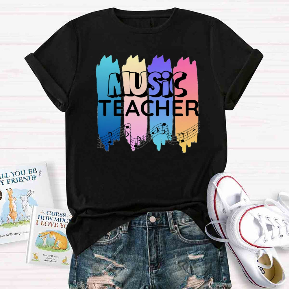 Music Makes You Feel Happy T-shirt