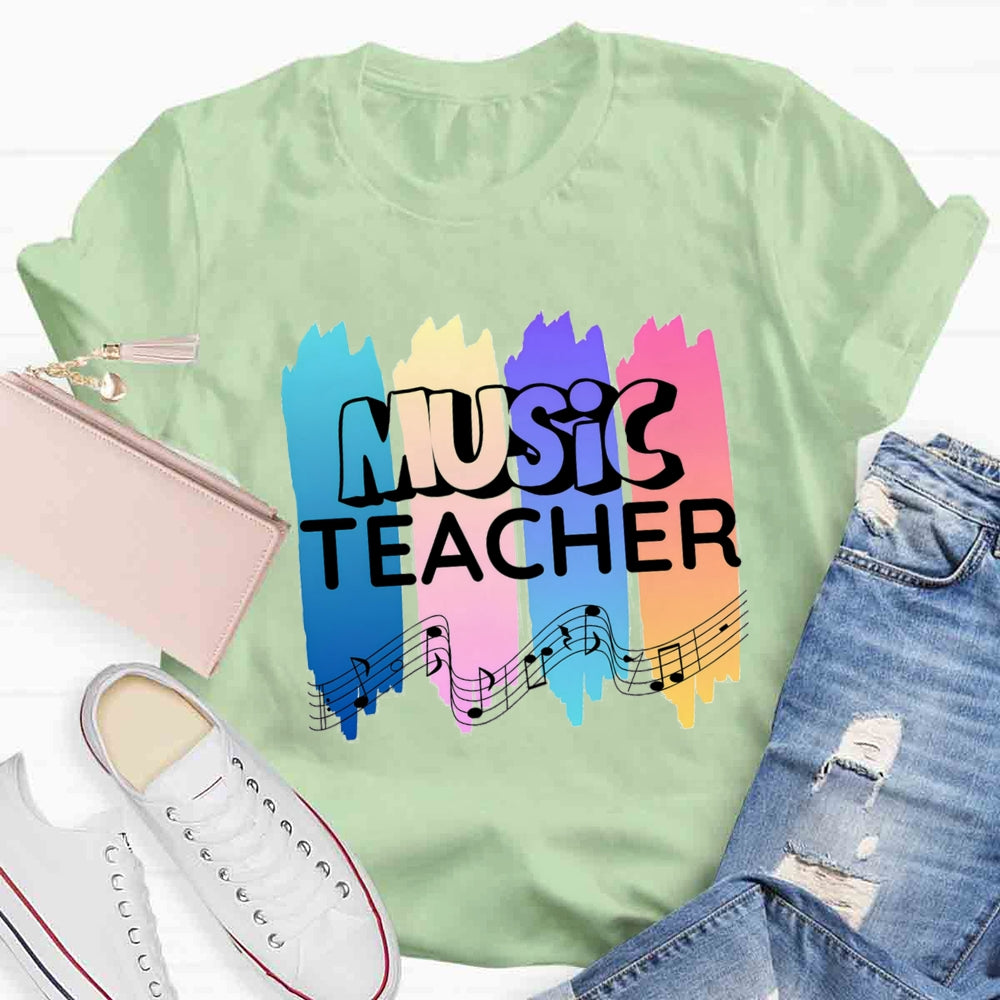 Music Makes You Feel Happy T-shirt