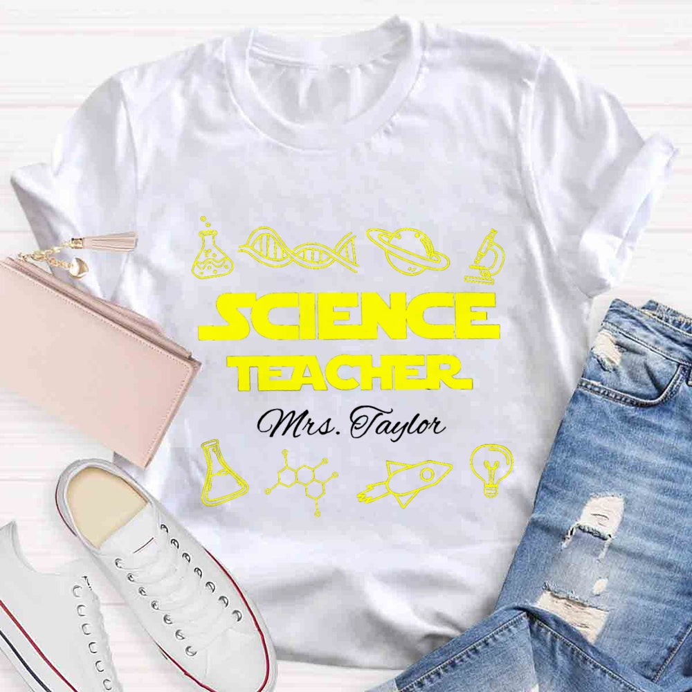 Personalized Name Science Is The Standard For Testing The Truth Of Theories T-shirt