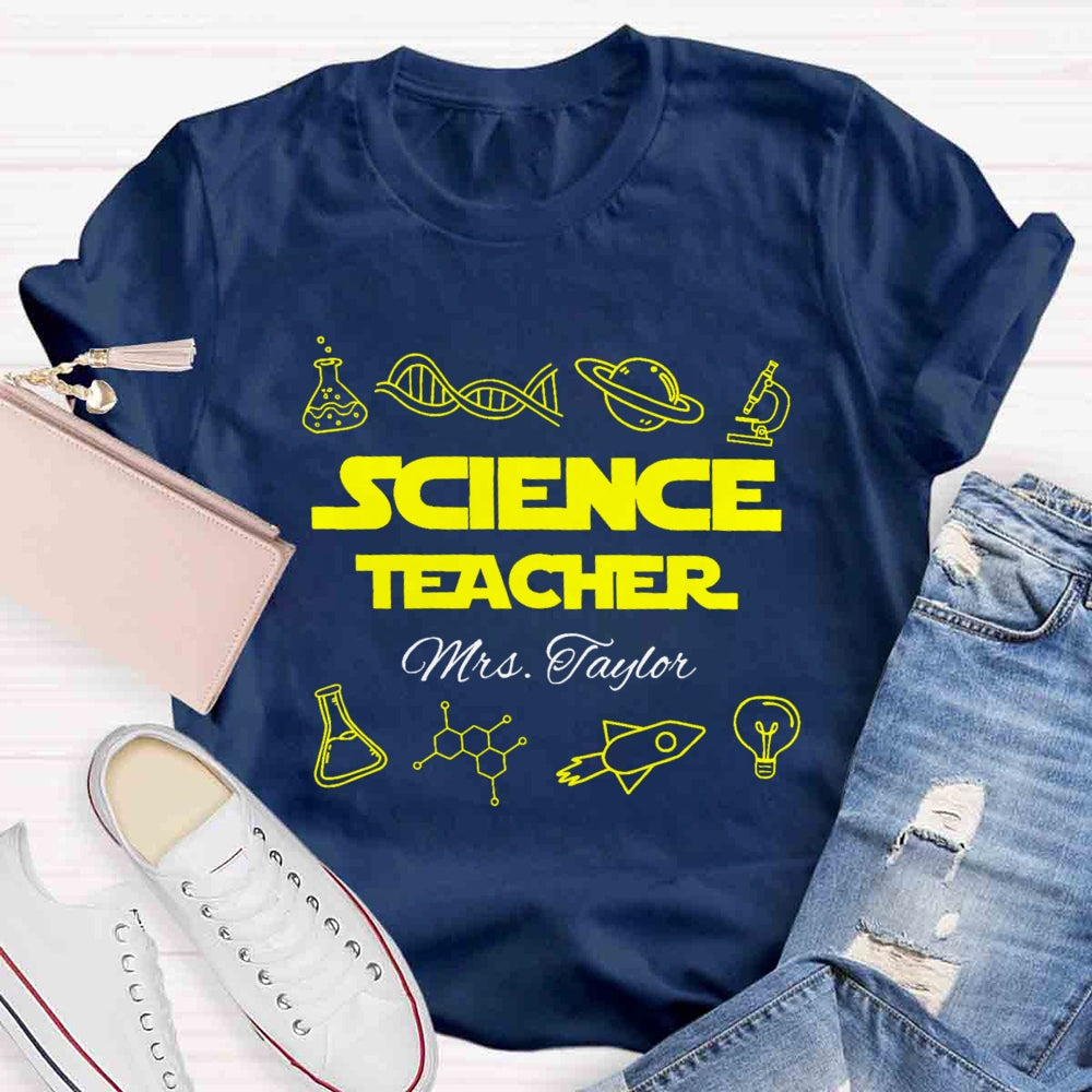 Personalized Name Science Is The Standard For Testing The Truth Of Theories T-shirt
