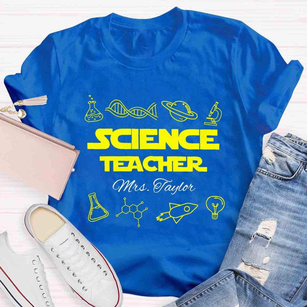 Personalized Name Science Is The Standard For Testing The Truth Of Theories T-shirt