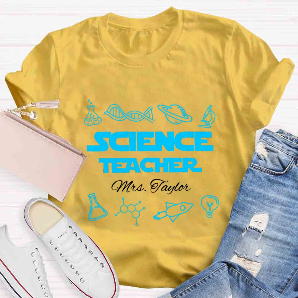 Personalized Name Science Is The Standard For Testing The Truth Of Theories T-shirt