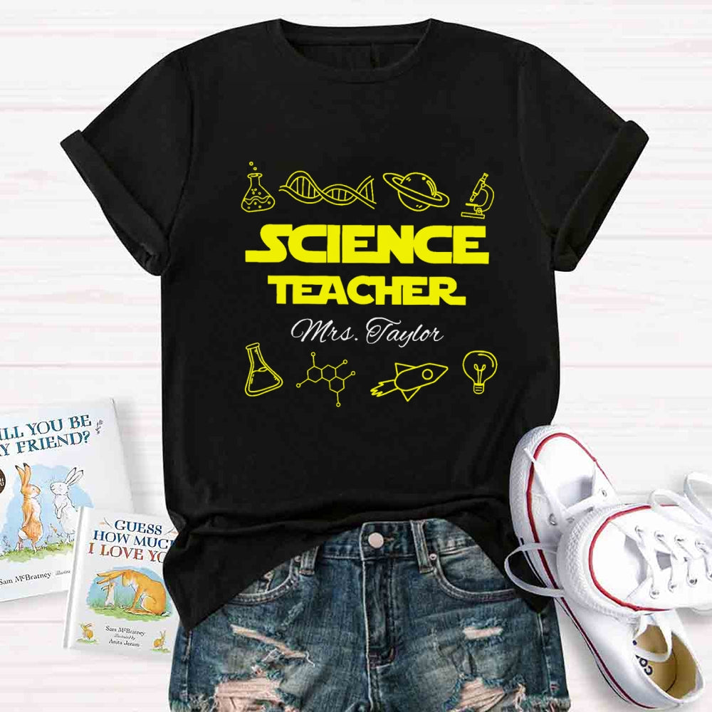 Personalized Name Science Is The Standard For Testing The Truth Of Theories T-shirt