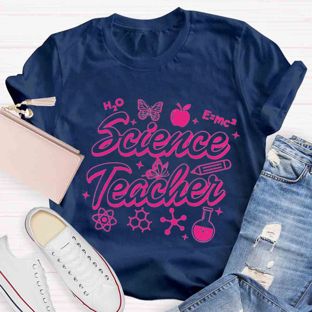 Science Teacher Explore The Wonders Of The Universe T-shirt