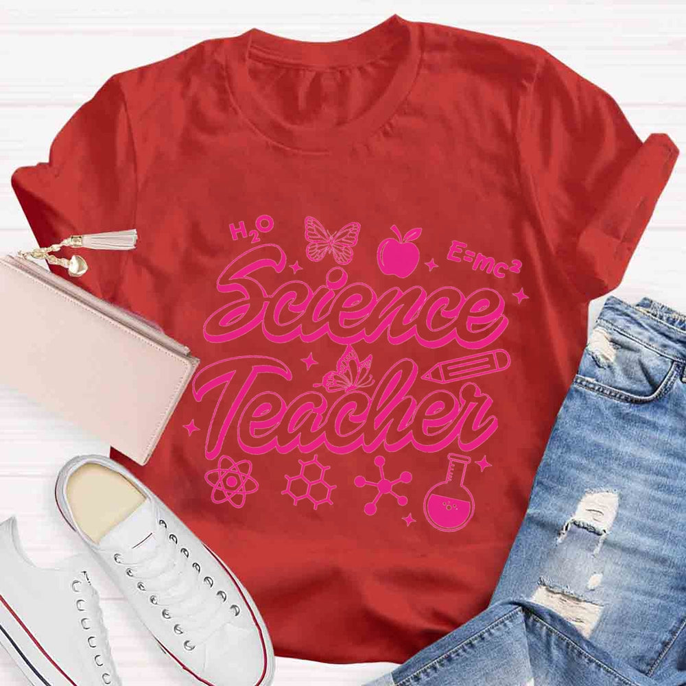 Science Teacher Explore The Wonders Of The Universe T-shirt