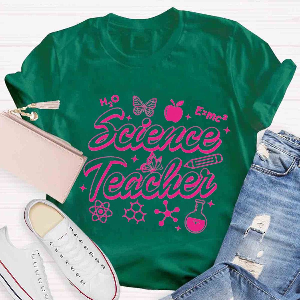 Science Teacher Explore The Wonders Of The Universe T-shirt