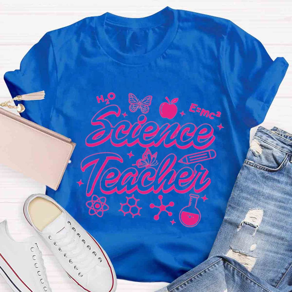 Science Teacher Explore The Wonders Of The Universe T-shirt