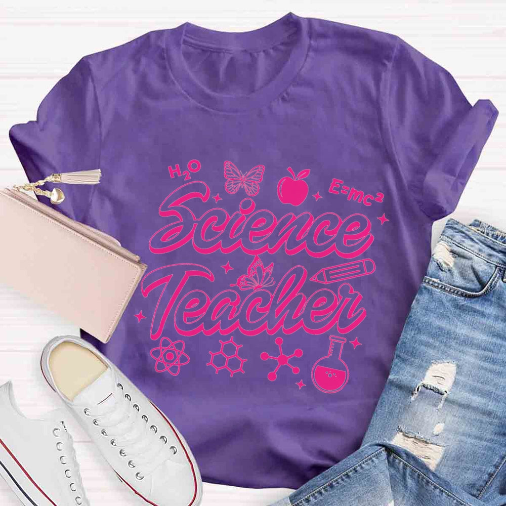 Science Teacher Explore The Wonders Of The Universe T-shirt