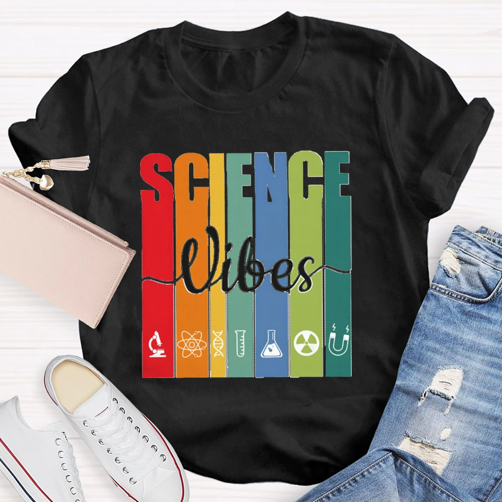 Science Experimental Equipment Test Tube Funnel T-shirt