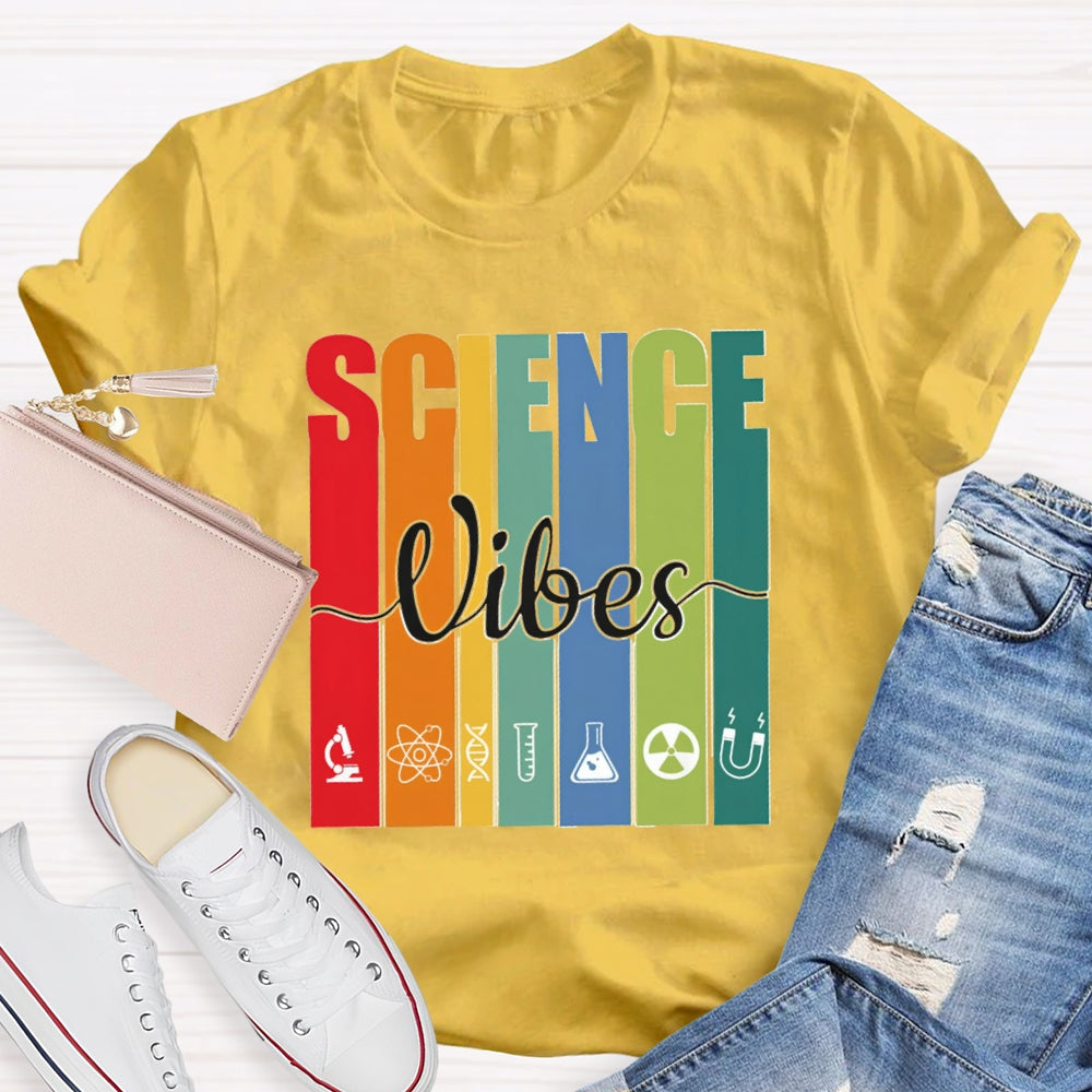 Science Experimental Equipment Test Tube Funnel T-shirt