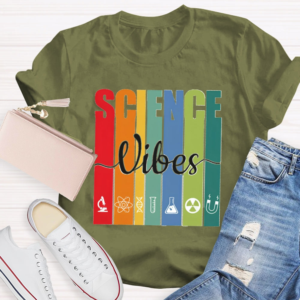 Science Experimental Equipment Test Tube Funnel T-shirt