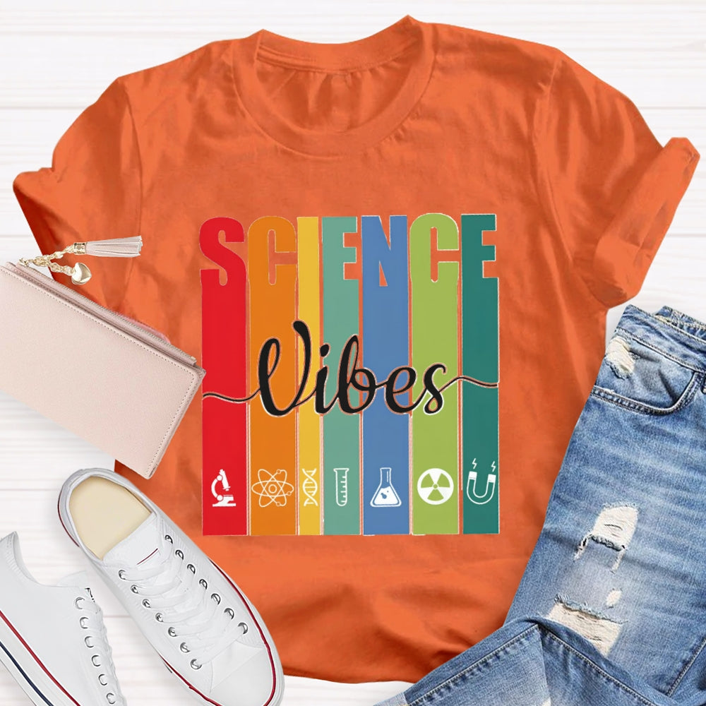 Science Experimental Equipment Test Tube Funnel T-shirt