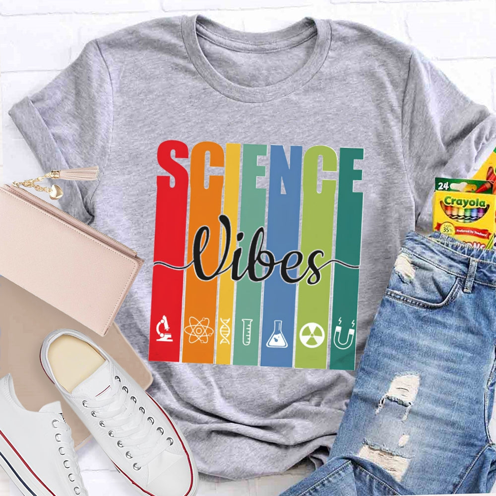 Science Experimental Equipment Test Tube Funnel T-shirt