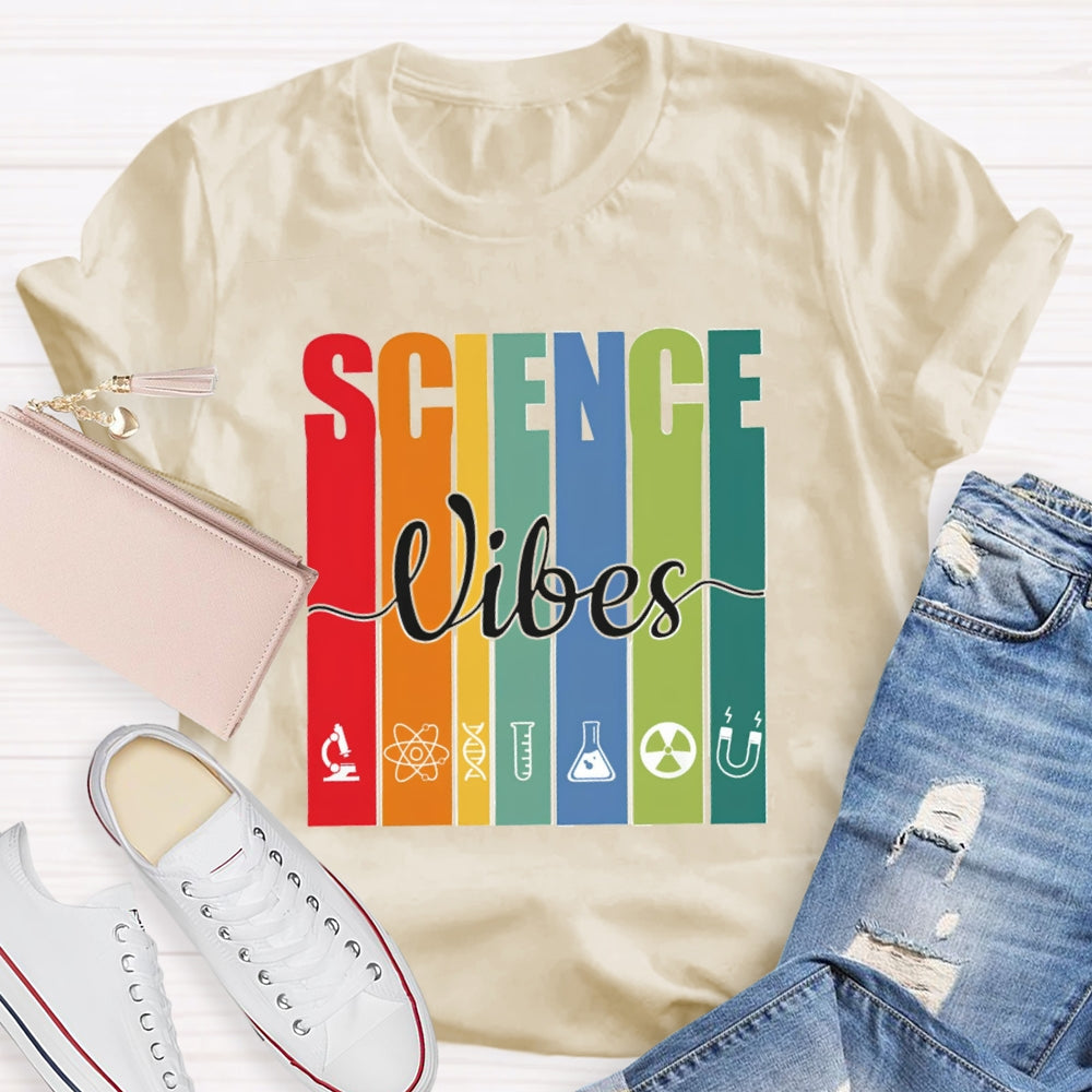 Science Experimental Equipment Test Tube Funnel T-shirt