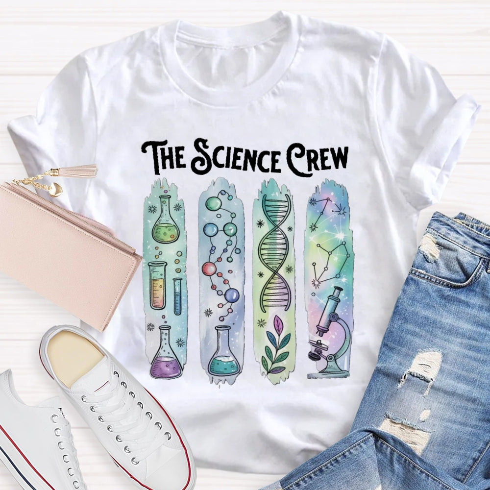 The Science Crew Explore The World-shirt