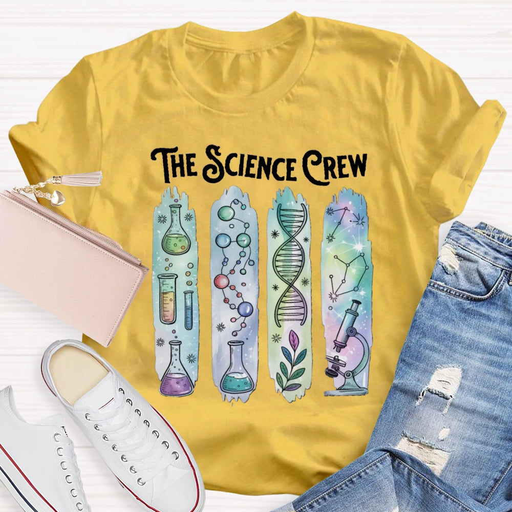 The Science Crew Explore The World-shirt